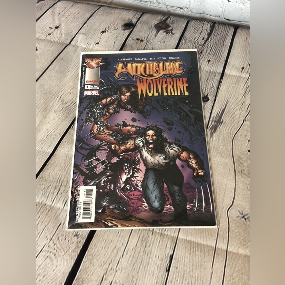 🌱 Top Cow Comics Witchblade Wolverine #1 June 2004 🌱